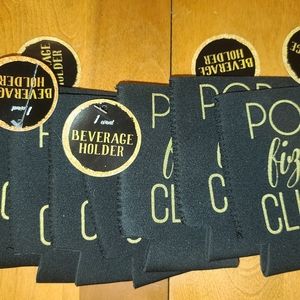 Set of 10 Pop Clink Fizz Drink Cozies